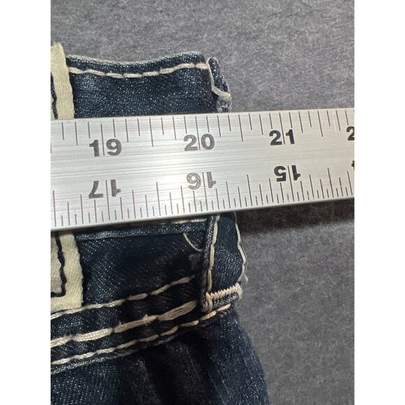 True Religion Mens Straight Sticking Flap Jeans Size 38 - Picture 12 of 13